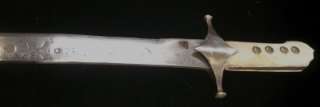   sword, stunning kilij marked blade and stamped with makers mark,Sword