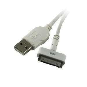 WhiteUSB Sync Cable iPod iPhone 