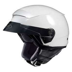  HJC FS 2 WHITE SIZEMED MOTORCYCLE Open Face Helmet 