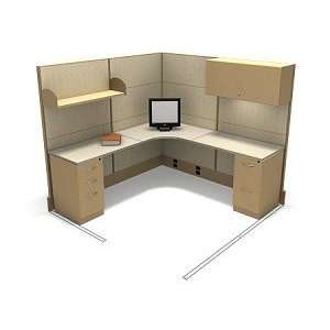   Shape Office Cubicle Cluster Workstation