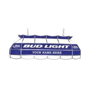   Bud Light 40 inch Stained Glass Pool Table Light: Home & Kitchen