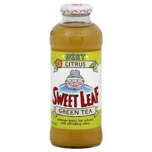 Sweet Leaf Tea Citrus Green, Diet 16 OZ: Grocery & Gourmet Food