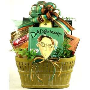 Dadgummit! Witty Dad isms and Savory Treats Gourmet Gift Basket 