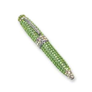  Lime Swarovski Crystal Ball point Pen Jewelry