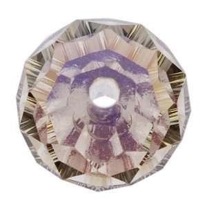  Swarovski Crystal 5040 Rondelle 8mm Greige AB (8): Arts 