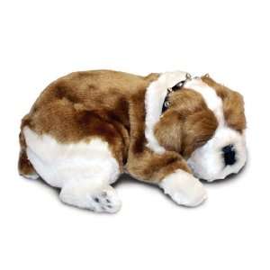   Huggable Breathing Puppy Dog Pet Bed Bully Bulldog: Everything Else