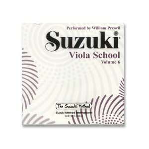  Suzuki Viola School CD, Vol. 6   Preucil Musical 