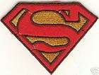 patch embroidered superman s shield large returns not accepted buy