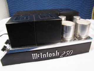 McIntosh MC 250 Power Amplifier   Awesome clean sounding amp  