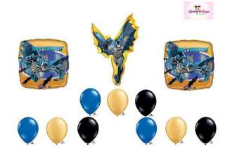 Batman Super Hero Happy Birthday Party Balloon Set Lot  