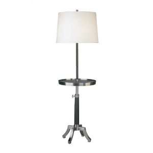  Robert Abbey David Easton Adjustable Floor Lamp with Tray 