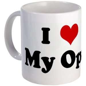  I Love My Opa Humor Mug by CafePress: Kitchen & Dining