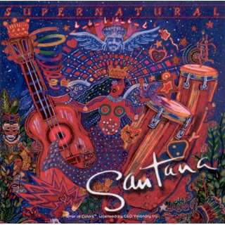 Santana   Supernatural square   Sticker / Decal