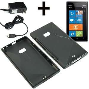  BW TPU Sleeve Gel Cover Skin Case for AT&T Nokia Lumia 900 
