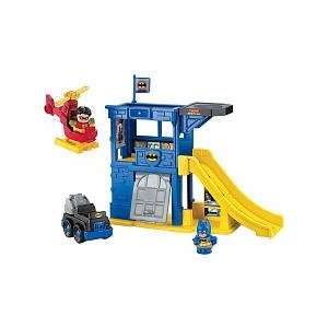    Price Little People DC Super Friends Batcave Playset: Toys & Games