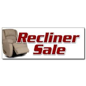24 RECLINER SALE DECAL sticker furniture chairs sofa coffee tables 