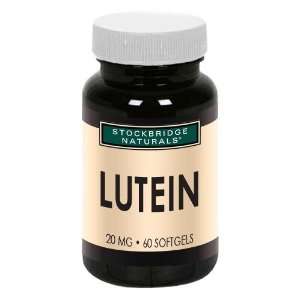  Stockbridge Naturals Lutein, 20 mg (60 softgels) Health 