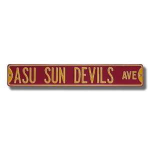   Arizona State Sun Devils NCAA Embossed Street Sign