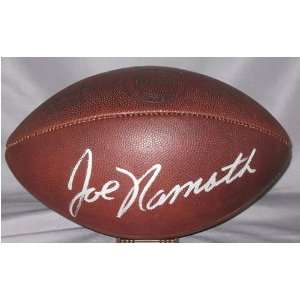  Joe Namath Autographed Football   Duke