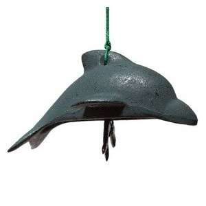  Japanese Iwachu Cast Iron Dolphin Wind chimes #485080 