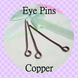 72pcs Needles EyePins Plated Gun Black Jewellery Findings Craft Beads 