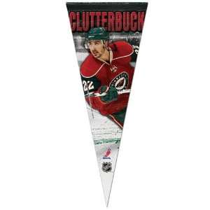 Cal Clutterbuck Minnesota Wild Collector Pennant 12 x 30  