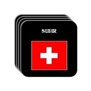  Switzerland   SUHR Set of 4 Mini Mousepad Coasters 