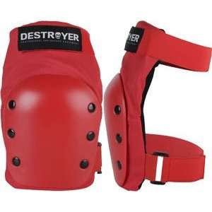  Destroyer Recreation Knee [Medium] Red