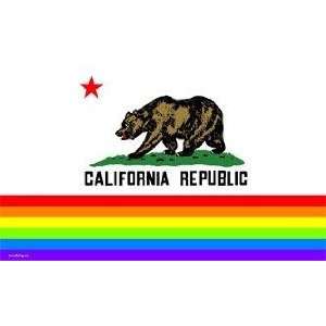  Rainbow California 3x 5 Novelty Flag 35