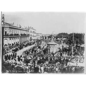  Funeral of Calixto Garcia e Iniguez,Iniguez,Havana,Cuba 