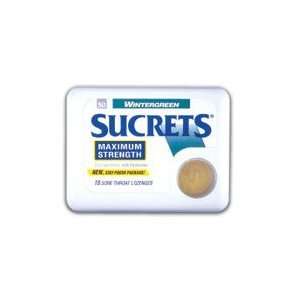  Sucrets Maximum Strength Sore Throat Lozenges, Wintergreen 