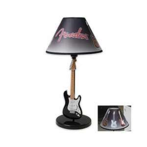 Fender Guitar Table Lamp (Black)
