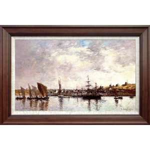   Painted Oil Paintings: Camaret Port   Free Shipping: Home & Kitchen