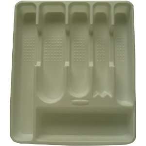  Rubbermaid 2925 Large Cutlery Tray White: Kitchen & Dining