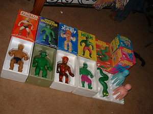 Stretch Armstrong Alpha 7 complete collection at once  