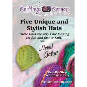    Knitting Korner Five Stylish Hats DVD Arts, Crafts & Sewing