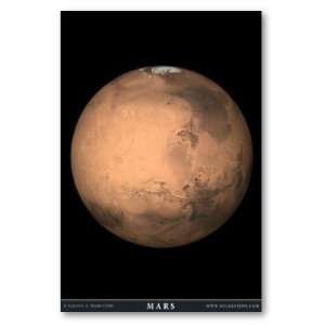  The Planet Mars Poster: Home & Kitchen