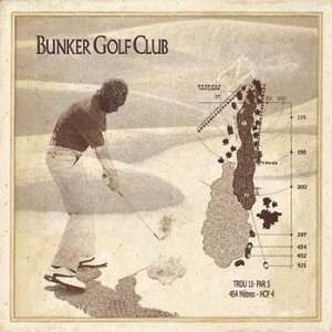  Bunker Golf Club   Poster by Studio Edm (11.75 x 11.75 