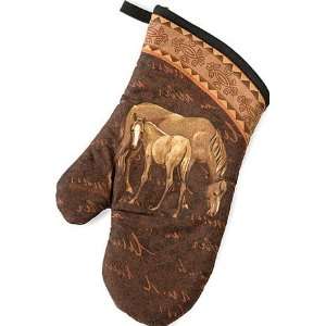  Mare and Foal Oven Mitt