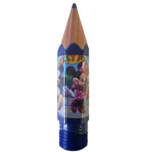  Disney Mickey Mouse Pencil Shaped Pencil Case Stationery 