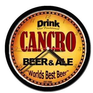  CANCRO beer and ale cerveza wall clock: Everything Else