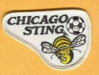 OLD NASL Embroidered Patch   Chicago Sting   UNSOLD and UNUSED
