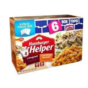   Helper 6 Pack Value Size   3 Stroganoff, 3 Cheeseburger Macaroni