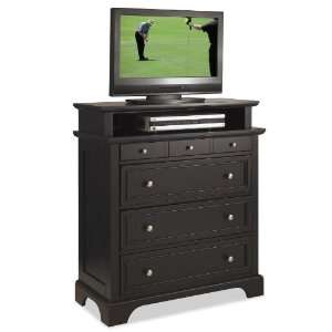  Home Styles Bedford TV Media Chest in Black: Home 