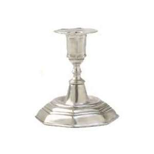  Match Pewter Genoa Low Candlestick: Home Improvement