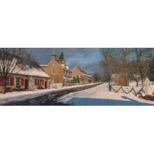  Phillip Philbeck   Main Street in Old Salem Artists Proof 