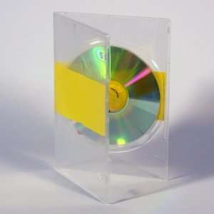  New Super Clear 1 Disk DVD Case Case Pack 200   681791 