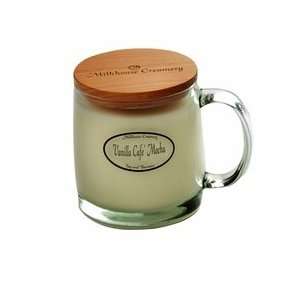   USA Made Beeswax Candle Cappi Mug: Vanilla Caf? Mocha: Home & Kitchen