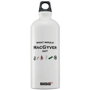  MacGyver 1 Funny Sigg Water Bottle 1.0L by CafePress 