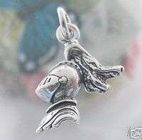 sterling silver *KNIGHT IN SHINING ARMOR* charm 398  